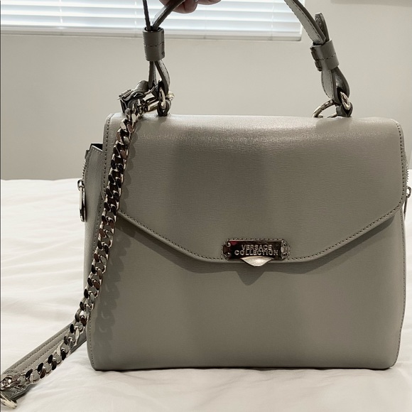 Authentic Versace Taupe Tote Bag - Picture 3 of 7